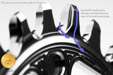 Closeout - Shimano 6800 / 9000 110x4 CX1 Chainrings
