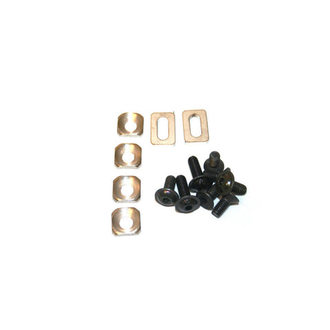 Carbon/CRM Cleat Hardware (6 washers, 6 M5x12)