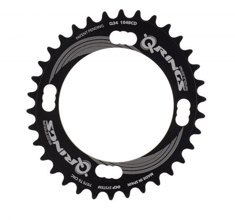 34t 104bcd Single Speed Q-Ring