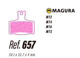 LESS Brake Pads - Magura MT2, MT4, MT6 and MTS
