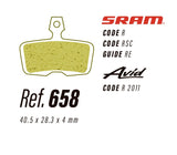 LESS Brake Pads - SRAM Code