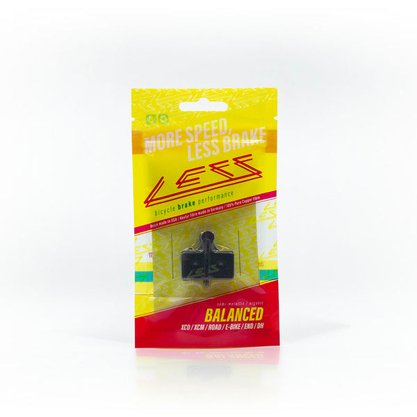 LESS Brake Pads - Shimano 2 Piston MTB XT/SLX/XTR M9000 – QARV Imports