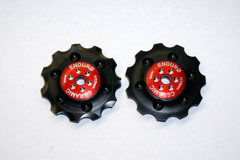SHIMANO 10spd ZERO Ceramic Rear Derailleur Jockey Wheels