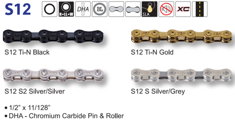 YBN S12 - 12 Speed Chains