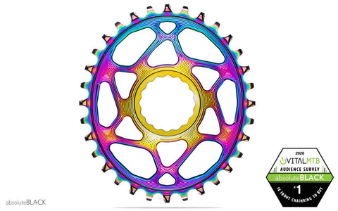 RaceFace BOOST Direct Mount Chainrings - PVD Rainbow