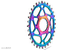 RaceFace BOOST Direct Mount Chainrings - PVD Rainbow