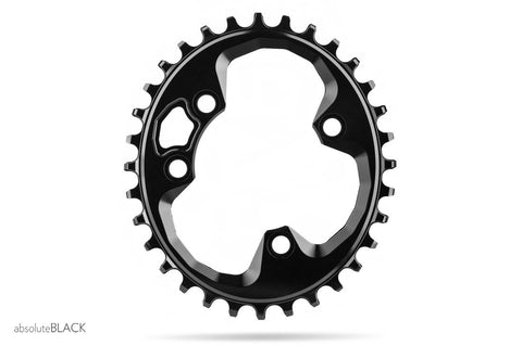 Closeout - absoluteBlack Oval rings for Rotor 76BCD