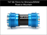 T47 for 24mm Cranks - External Cups